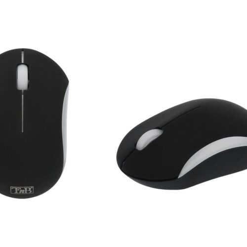 TNB RUBBY Wireless Mouse 1600 Dpi Silent Compact Size Soft Touch Ergonomic Shape Power Mode Saving Auto Link Wireless