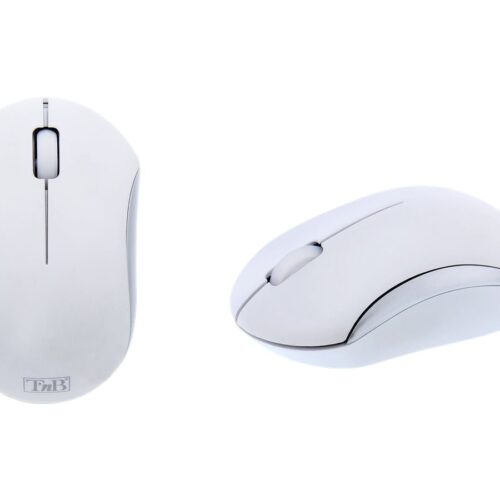 TNB RUBBY Wireless Mouse 1600 Dpi Silent Compact Size Soft Touch Ergonomic Shape Power Mode Saving Auto Link Wireless