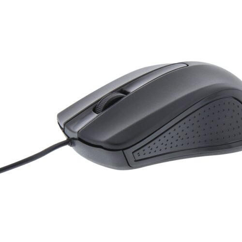 TNB SHARK 1000Dpi Wired Optical Mouse Usb Port Long 1.8M Cable 2 Buttons And Clickable Scroll Mac / Pc / Linux Compatible