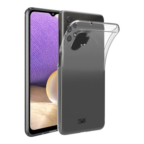 TNB Silicone Case For Samsung A32 5G Transparent