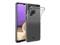 TNB Silicone Case For Samsung A32 5G Transparent
