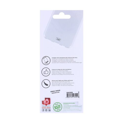 TNB Transparent soft case for Samsung Galaxy S23