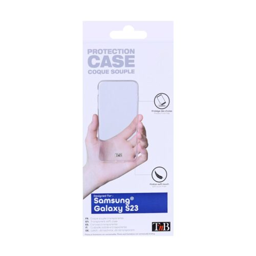 TNB Transparent soft case for Samsung Galaxy S23