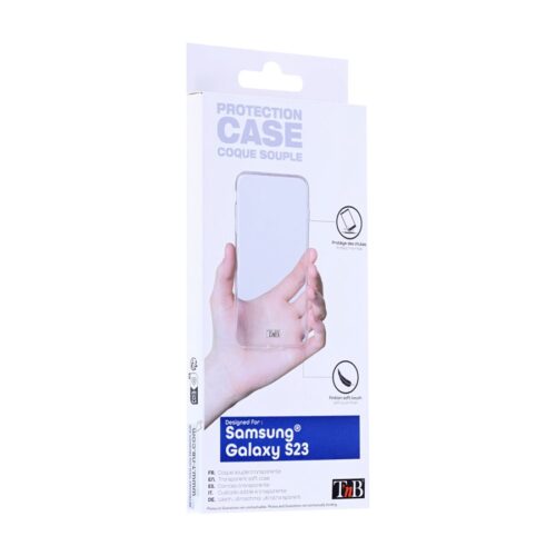 TNB Transparent soft case for Samsung Galaxy S23
