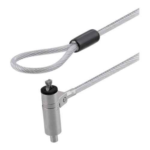 TNB Ultraresistant Braided Steel Cable With Pvc Coating And Zinc Lock Fine And Adjustable Pivoting Head To Attach It Comfortably