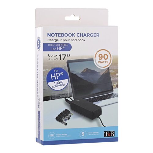 TNB Universal Power Supply For Notebooks Up To 17p Compatible With Most 19V Powered Notebooks 90W Max 9 Adapters