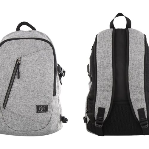 TNB WILD – Backpack with multiple pockets – mottled grey