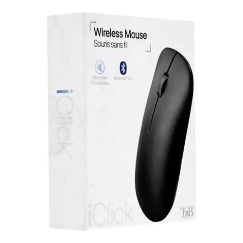 TNB Wireless Mac Mouse Dual Receiver Combine Elegance And Performance Smooth Sculpted And Metal Wheel Design
