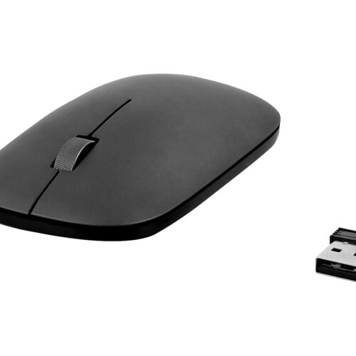 TNB Wireless Mac Mouse Dual Receiver Combine Elegance And Performance Smooth Sculpted And Metal Wheel Design