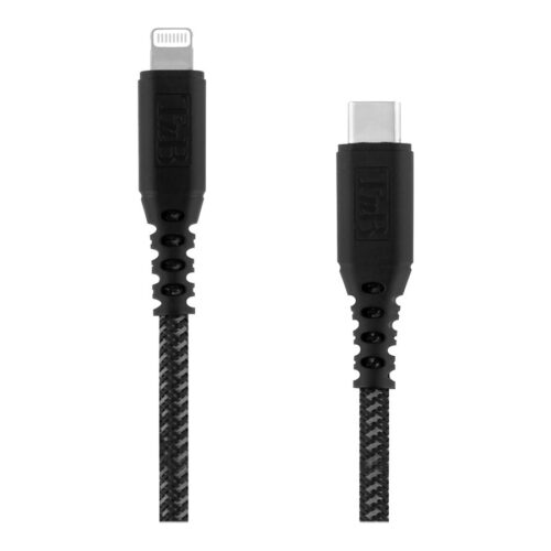 TNB XTREMWORK USB-C/Lightning Cable 1.5m Black/Grey