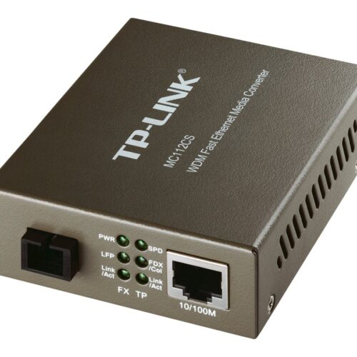 TP-LINK 10/100MBPS RJ45 TO 100MBPS SNGL