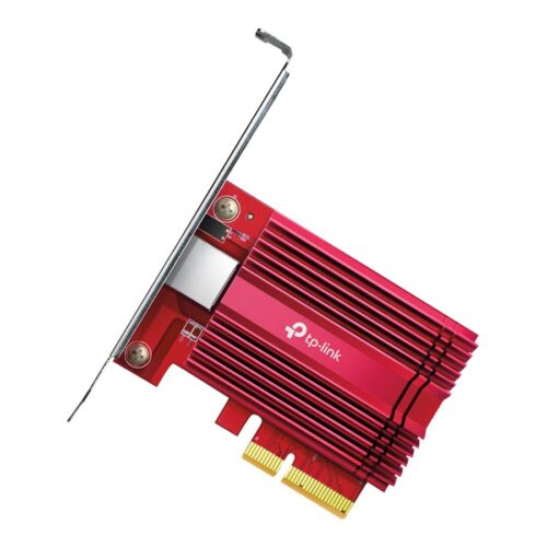 TP-LINK 10 Gigabit PCI Express Network Adapter PCIe 3.0×4 Include CAT6A Ethernet Cable