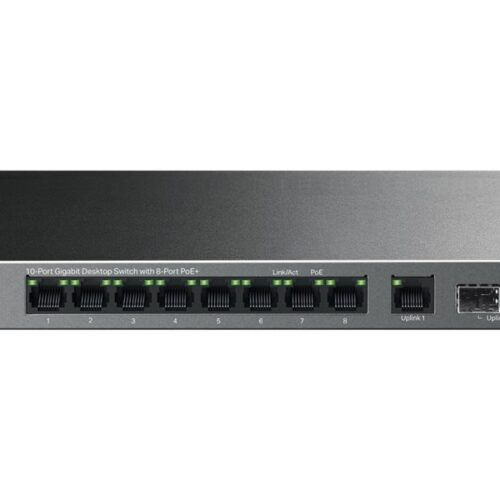 TP-LINK 10-Port Gigabit Desktop Switch with 8-Port PoE+