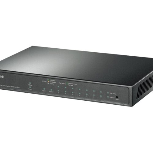 TP-LINK 10-Port Gigabit Easy Smart Switch with 8-Port PoE+