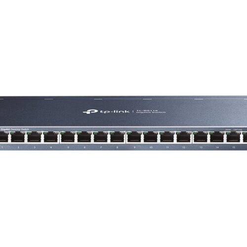 TP-LINK 16-Port Gigabit Desktop Switch RJ45 Ports Desktop Steel Case