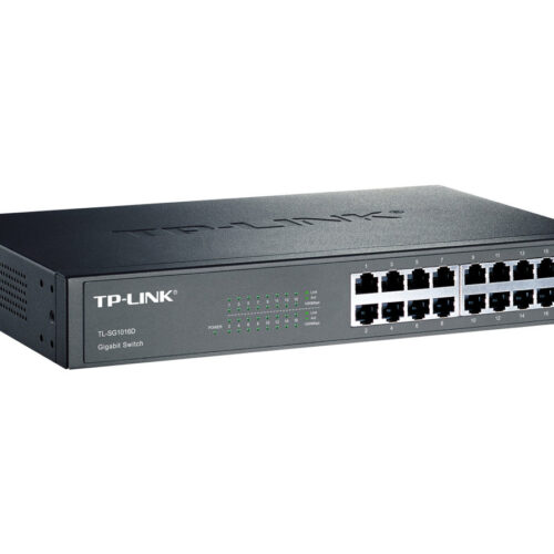 TP-LINK 16port Gigab. ECO-Switch 19in