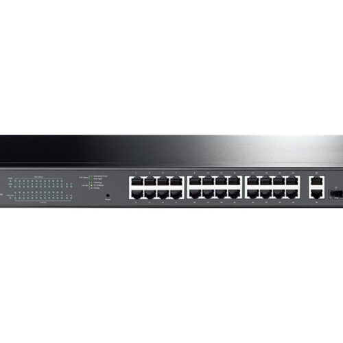 TP-LINK 28-Port Gigabit Easy Smart Switch with 24-Port PoE+