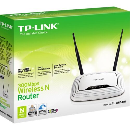 TP-LINK 300M-WLAN-N-Router 4port-Swi.