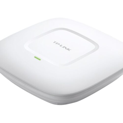 TP LINK 300Mbps Point d accès plafonnier WifI N  Qualcomm 300Mbps at 2.4GHz 802.11b/g/n 1 10/100Mbps LAN 802.3af PoE Supported Centr