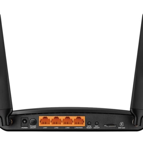 TP-LINK 300Mbps Wireless N 4G LTE Router build-in 150Mbps 4G LTE modem with 3×10/1