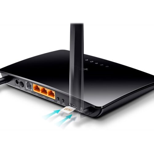 TP-LINK 300Mbps Wireless N 4G LTE Telephony Router 2xAntennas 2xFast Ethernet LAN Ports 1xFast Ethernet WAN/LAN Port