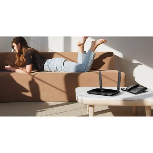 TP-LINK 300Mbps Wireless N 4G LTE Telephony Router 2xAntennas 2xFast Ethernet LAN Ports 1xFast Ethernet WAN/LAN Port