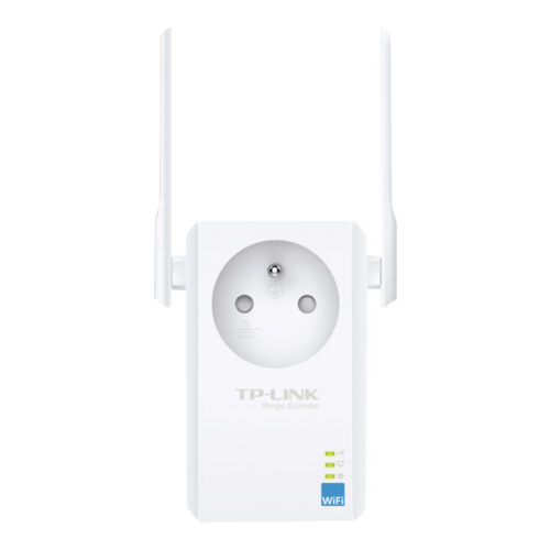 TP-LINK 300Mbps Wireless N Wall Plugged Range Extender with Pass Through Atheros 2T2R 2.4GHz 802.11n/g/b Power on/off and Ranger Ext