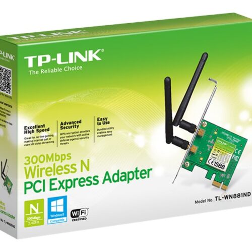 TP-LINK 300Mbps WLAN N PCI Express Adapter