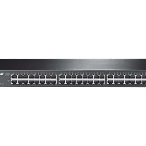 TP-LINK 48-port Gigabit Switch 48 10/100/1000M RJ45 ports 1U 19-inch rack-mountable steel case
