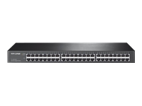 TP-LINK 48-port Gigabit Switch 48 10/100/1000M RJ45 ports 1U 19-inch rack-mountable steel case