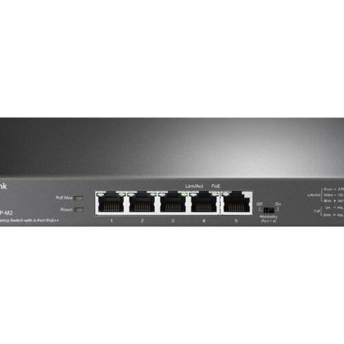 TP-LINK 5-Port 2.5G Desktop Switch with 4-Port PoE++