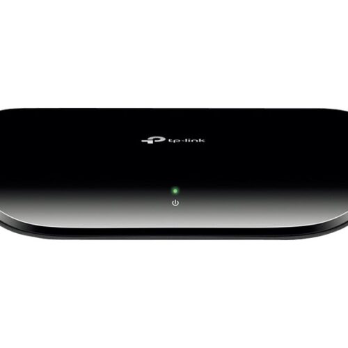 TP-LINK 5-Port-Gigabit-Desktop-Switch – 5x 10/100/1000MBit/s-RJ45-Ports – plastic case (new Design) – V6.0