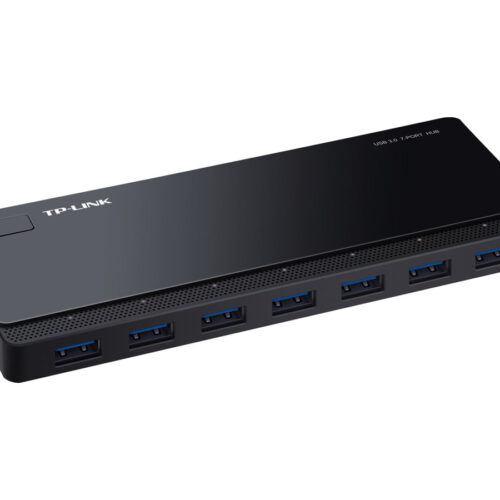 TP-LINK 7-port USB 3.0 Hub Desktop 12V/2.5A power adapter included