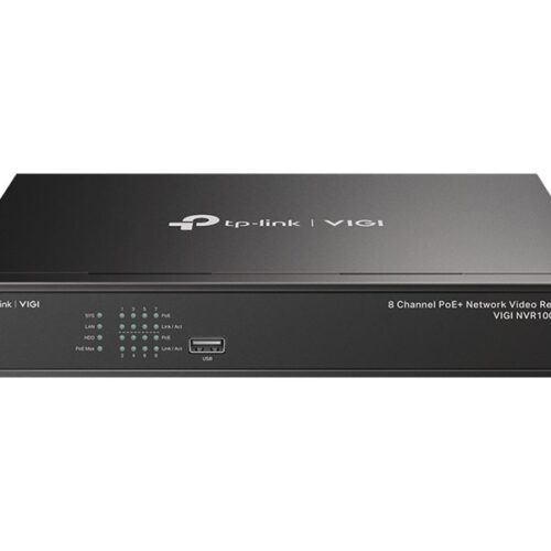 TP-LINK 8 Channel PoE+ Network Video Recorder 10/100 Mbps PoE+ 53W