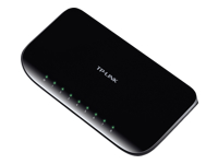 TP-LINK 8-Port-Gigabit-Desktop-Switch – 8x 10/100/1000MBit/s-RJ45-Ports – plastic case (new Design) – V6.0