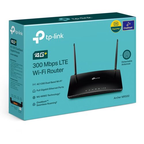 TP-LINK AC1200 4G LTE Advanced Cat6 Gigabit Router