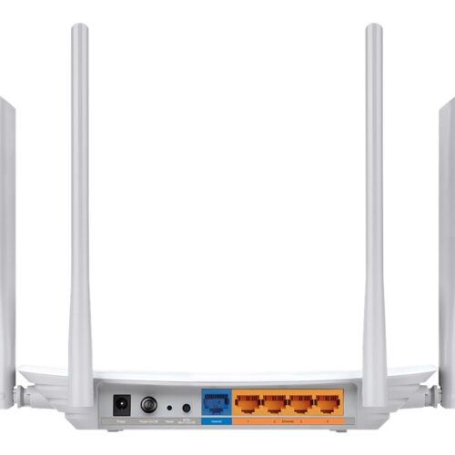 TP-LINK AC1200 Dual-Band Wi-Fi Router 867Mbps at 5GHz + 300Mbps at 2.4GHz 5 10/100M Ports 4 antennas IPTV Access Point Mode Mode