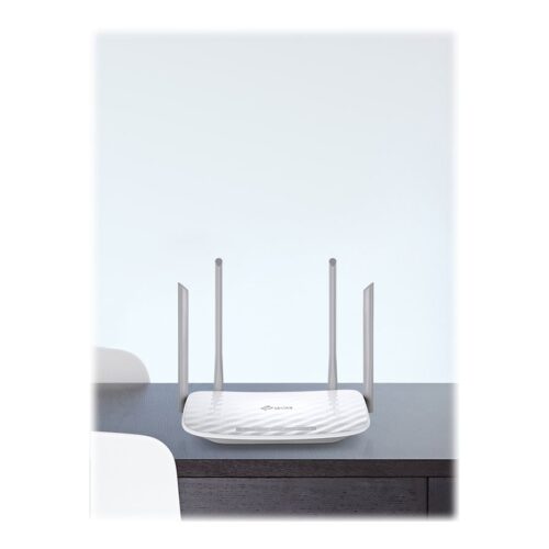 TP-LINK AC1200 Dual-Band Wi-Fi Router 867Mbps at 5GHz + 300Mbps at 2.4GHz 5 10/100M Ports 4 antennas IPTV Access Point Mode Mode