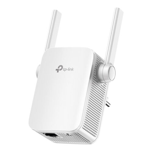 TP-LINK AC1200 Dual Band Wireless Wall Plugged Range Extender MediaTek 867Mbps at 5GHz + 300Mbps at 2.4GHz 802.11ac/a/b/g/n 1 10/100