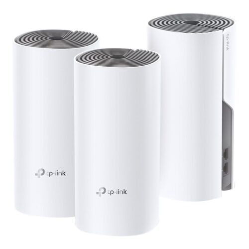TP-LINK AC1200 Whole-Home Mesh Wi-Fi System Qualcomm CPU 867Mops at 5GHz+300Mops at 2.4GHz 2 10/100Mops Ports 2 internal antennas