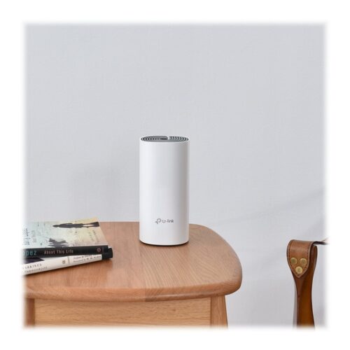TP-LINK AC1200 Whole-Home Mesh Wi-Fi System Qualcomm CPU 867Mops at 5GHz+300Mops at 2.4GHz 2 10/100Mops Ports 2 internal antennas