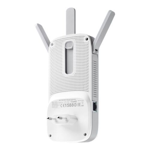 TP-LINK AC1750 Dual Band Wireless Wall Plugged Range Extender Qualcomm 1300Mbps at 5Ghz + 450Mbps at 2.4Ghz 802.11ac/a/b/g/n