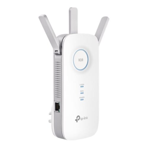 TP-LINK AC1750 Dual Band Wireless Wall Plugged Range Extender Qualcomm 1300Mbps at 5Ghz + 450Mbps at 2.4Ghz 802.11ac/a/b/g/n