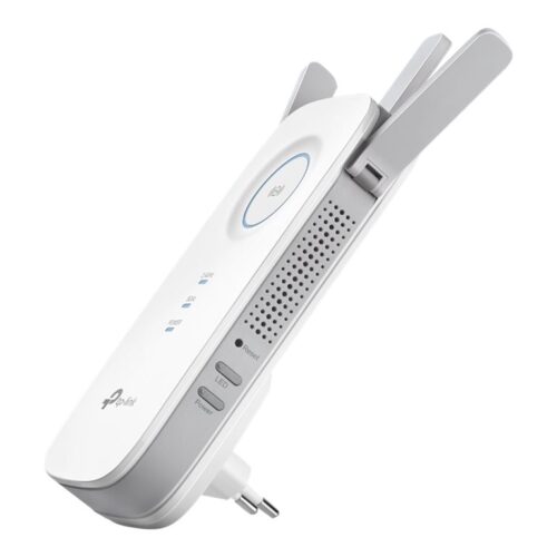 TP-LINK AC1750 Dual Band Wireless Wall Plugged Range Extender Qualcomm 1300Mbps at 5Ghz + 450Mbps at 2.4Ghz 802.11ac/a/b/g/n