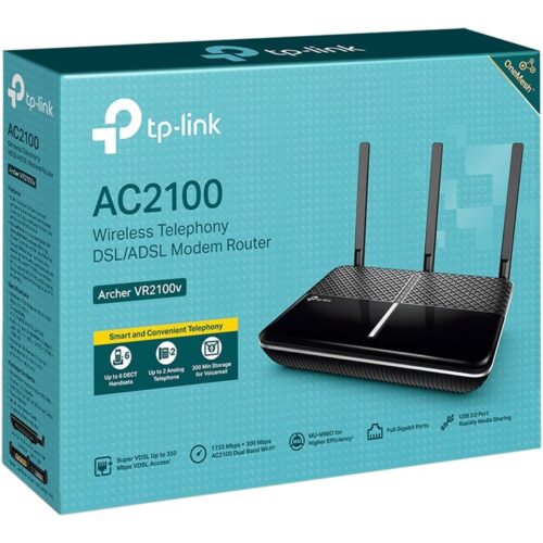 TP-LINK AC2100 Wi-Fi VDSL/ADSL Telephony Modem Router
