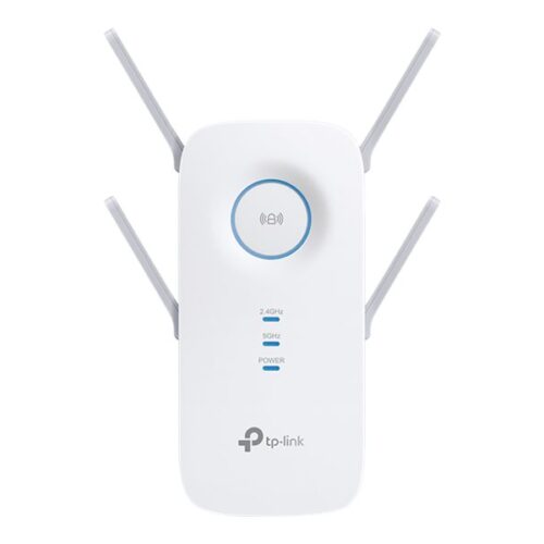 TP-LINK AC2600 Dual Band WLAN Repeater für Wandmontage MediaTek 1733Mbit/s mit 5GHz + 800Mbit/s mit 2.4GHz 802.11ac/a/b/g/n 1×10/100