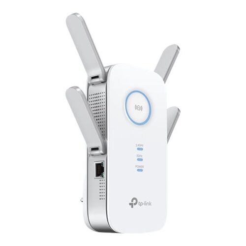 TP-LINK AC2600 Dual Band WLAN Repeater für Wandmontage MediaTek 1733Mbit/s mit 5GHz + 800Mbit/s mit 2.4GHz 802.11ac/a/b/g/n 1×10/100