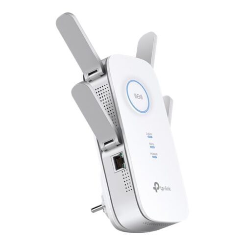 TP-LINK AC2600 Dual Band WLAN Repeater für Wandmontage MediaTek 1733Mbit/s mit 5GHz + 800Mbit/s mit 2.4GHz 802.11ac/a/b/g/n 1×10/100