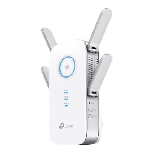 TP-LINK AC2600 Dual Band WLAN Repeater für Wandmontage MediaTek 1733Mbit/s mit 5GHz + 800Mbit/s mit 2.4GHz 802.11ac/a/b/g/n 1×10/100