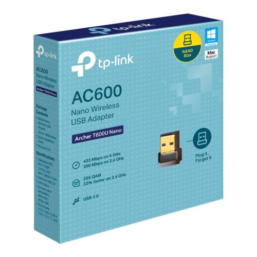TP-LINK AC600 Nano Wi-Fi USB Adapter